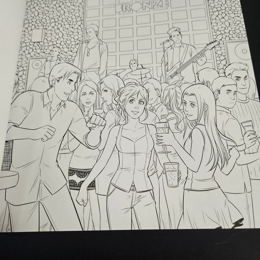 Buffy the Vampire Slayer Adult Coloring Book Dark Horse Books First Edition 2016 - Picture 6 of 15